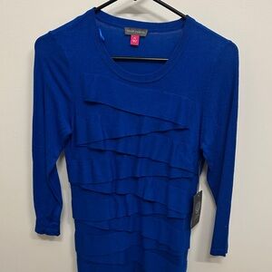 Vince Camuto Royal Blue Long Sleeve Top
